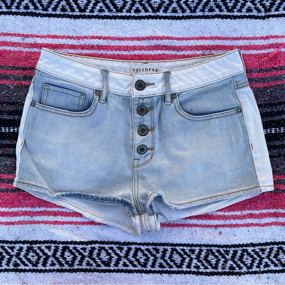 Bullhead Denim high rise shorts 7